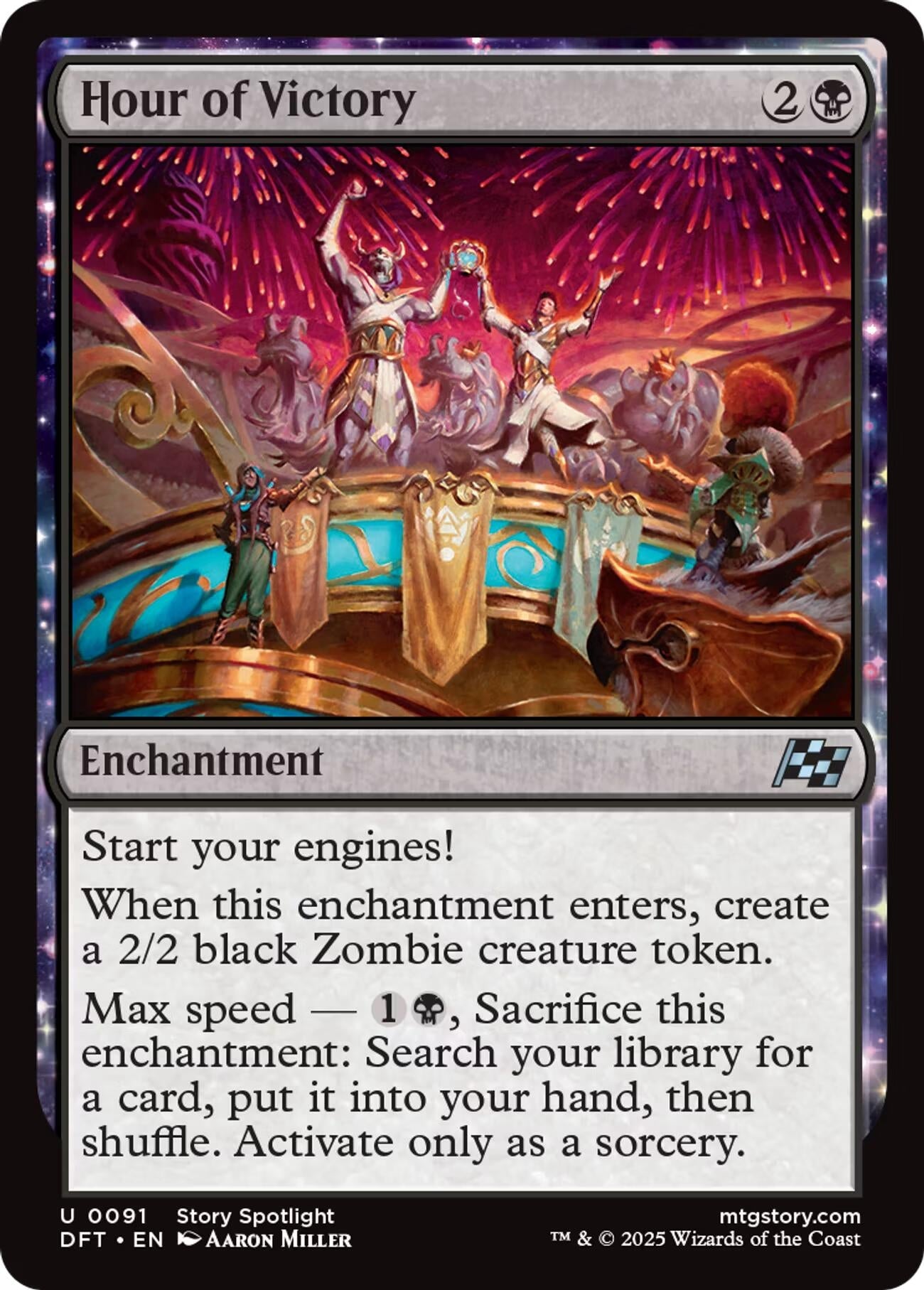 Image for Hour of Victory (91) [Aetherdrift] - Magic: The Gathering