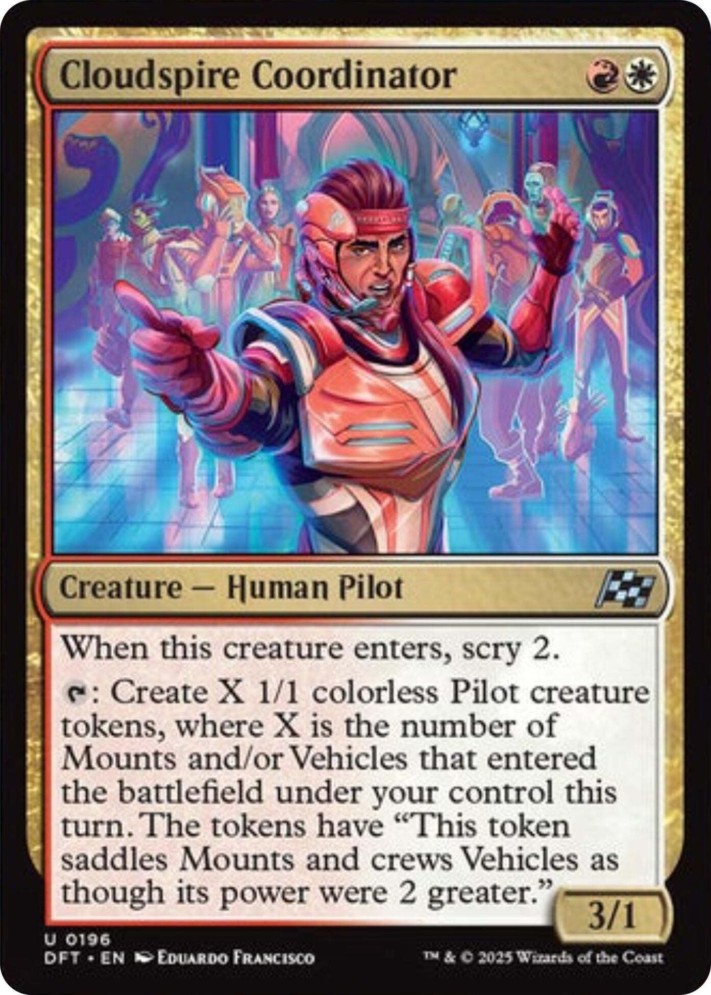 Image for Cloudspire Coordinator (196) [Aetherdrift] - Magic: The Gathering