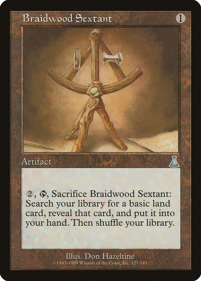 Image for Braidwood Sextant (127) [Urza's Destiny] - Magic: The Gathering