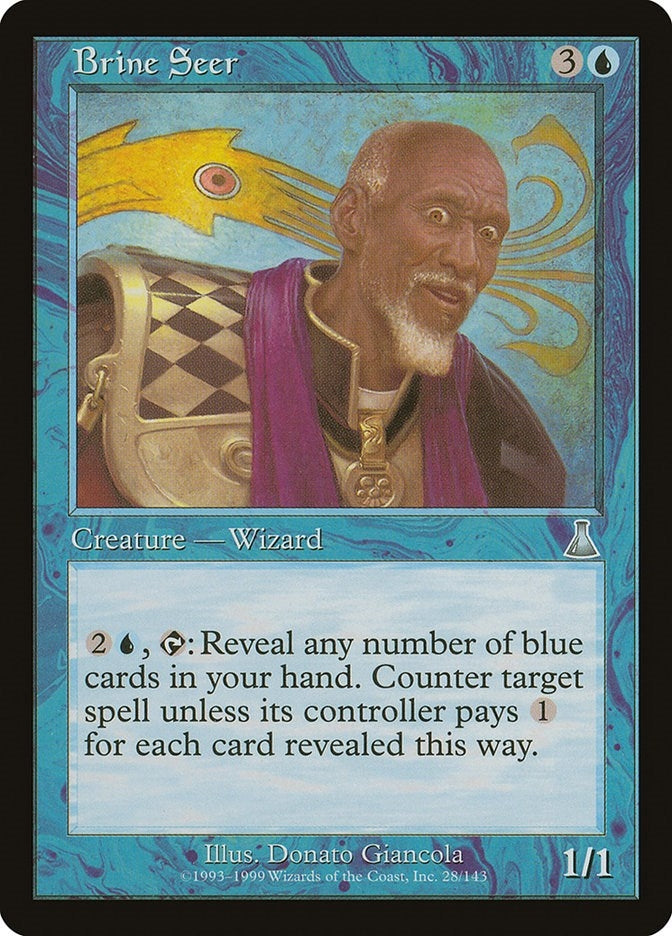 Image for Brine Seer (28) [Urza's Destiny] - Magic: The Gathering