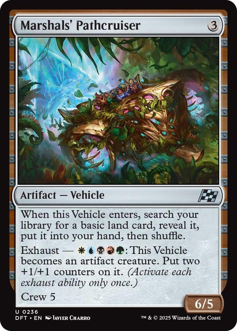 Image for Marshals' Pathcruiser (236) [Aetherdrift] - Magic: The Gathering