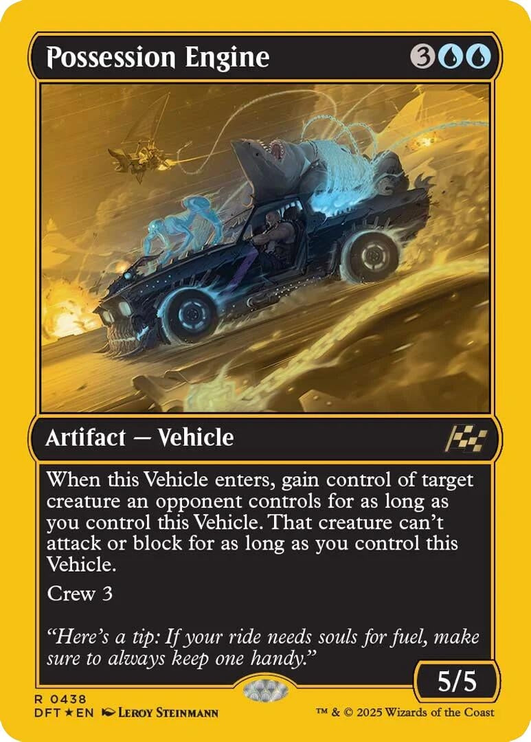 Image for Possession Engine (First-Place Foil) (438) [Aetherdrift] - Magic: The Gathering