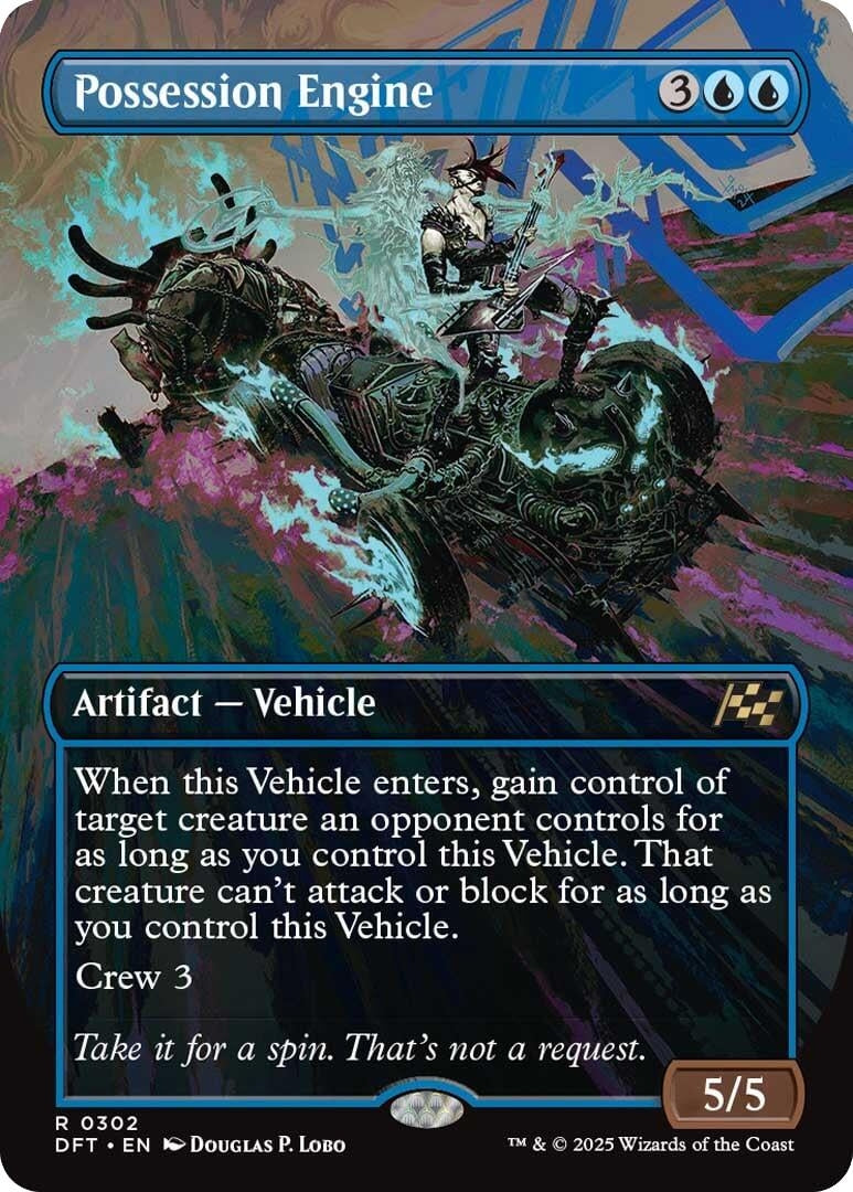 Image for Possession Engine (Borderless) (302) [Aetherdrift] - Magic: The Gathering