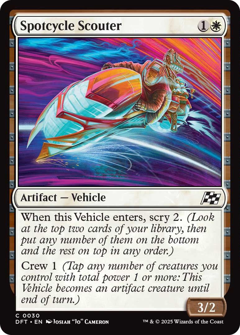 Image for Spotcycle Scouter (30) [Aetherdrift] - Magic: The Gathering