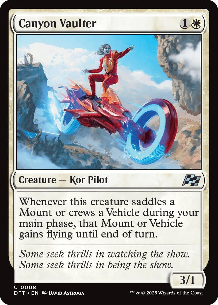 Image for Canyon Vaulter (8) [Aetherdrift] - Magic: The Gathering
