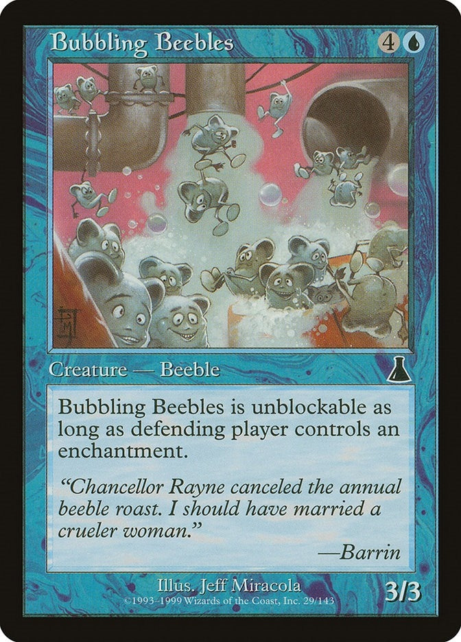 Image for Bubbling Beebles (29) [Urza's Destiny] - Magic: The Gathering
