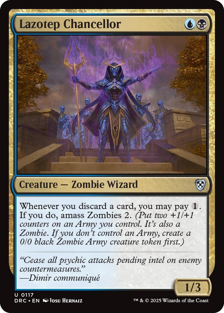 Image for Lazotep Chancellor (117) [Aetherdrift] - Magic: The Gathering