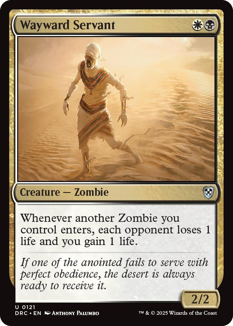 Image for Wayward Servant (121) [Aetherdrift] - Magic: The Gathering