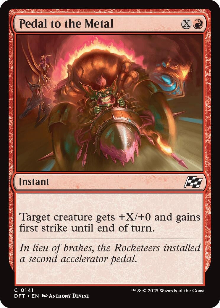 Image for Pedal to the Metal (141) [Aetherdrift] - Magic: The Gathering