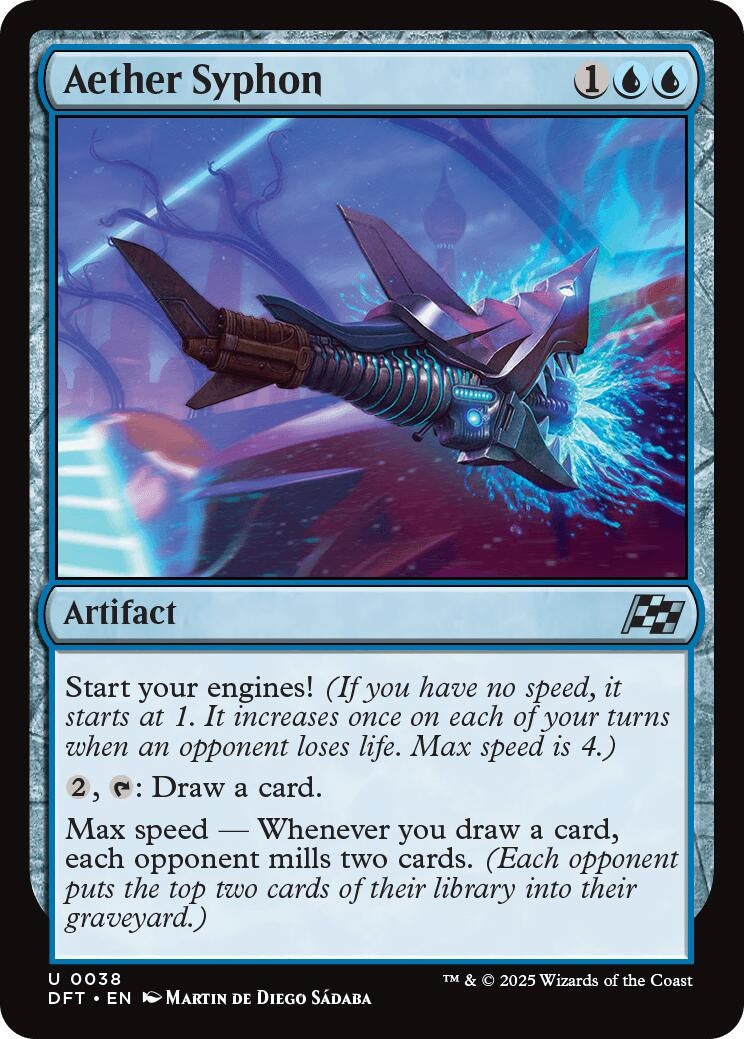 Image for Aether Syphon (38) [Aetherdrift] - Magic: The Gathering