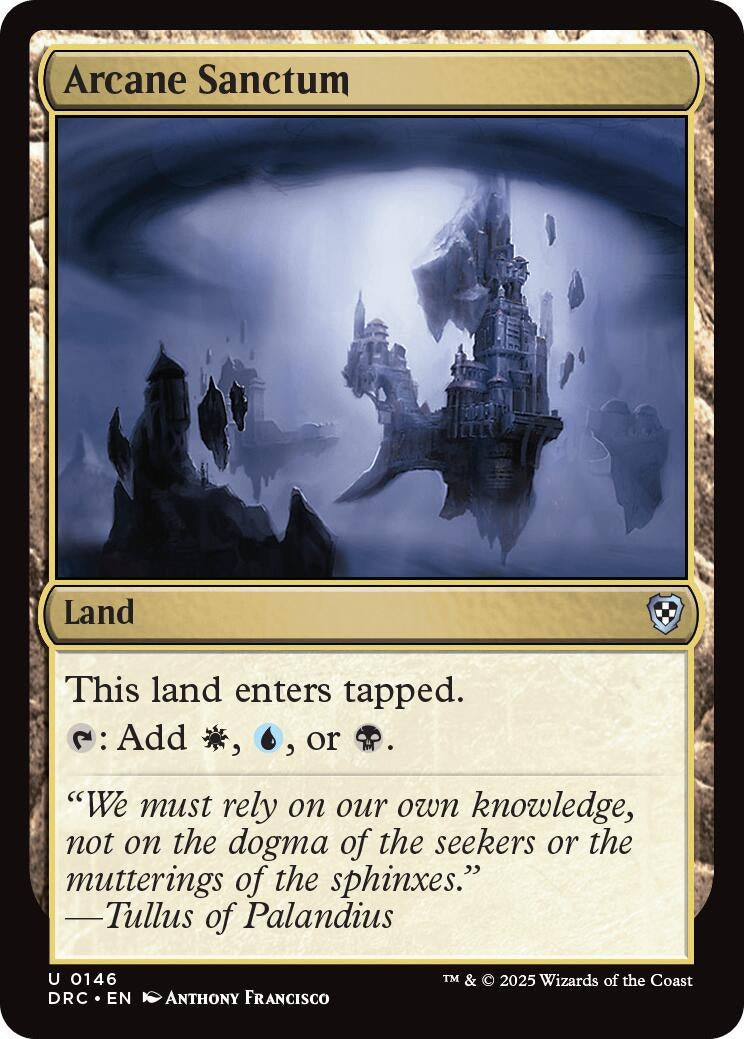 Image for Arcane Sanctum (146) [Aetherdrift] - Magic: The Gathering