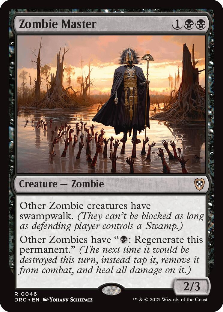 Image for Zombie Master (46) [Aetherdrift] - Magic: The Gathering