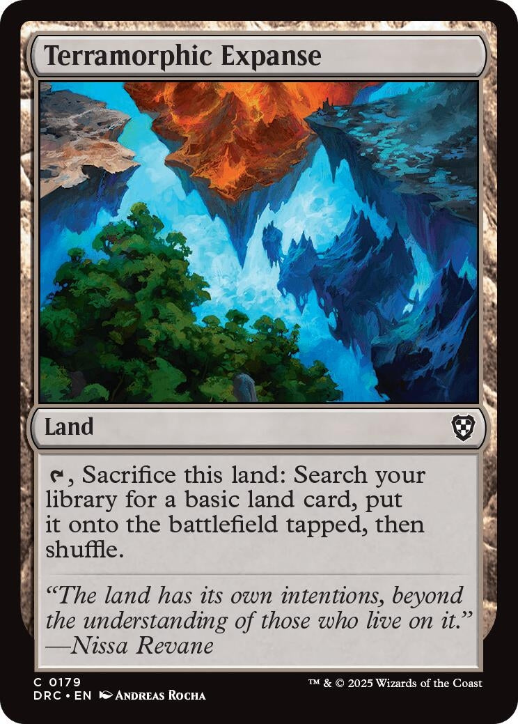 Image for Terramorphic Expanse (179) [Aetherdrift] - Magic: The Gathering