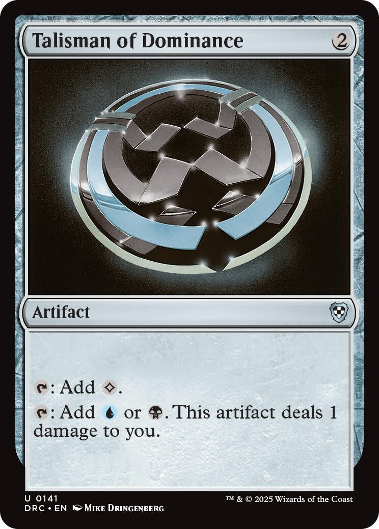Image for Talisman of Dominance (141) [Aetherdrift] - Magic: The Gathering
