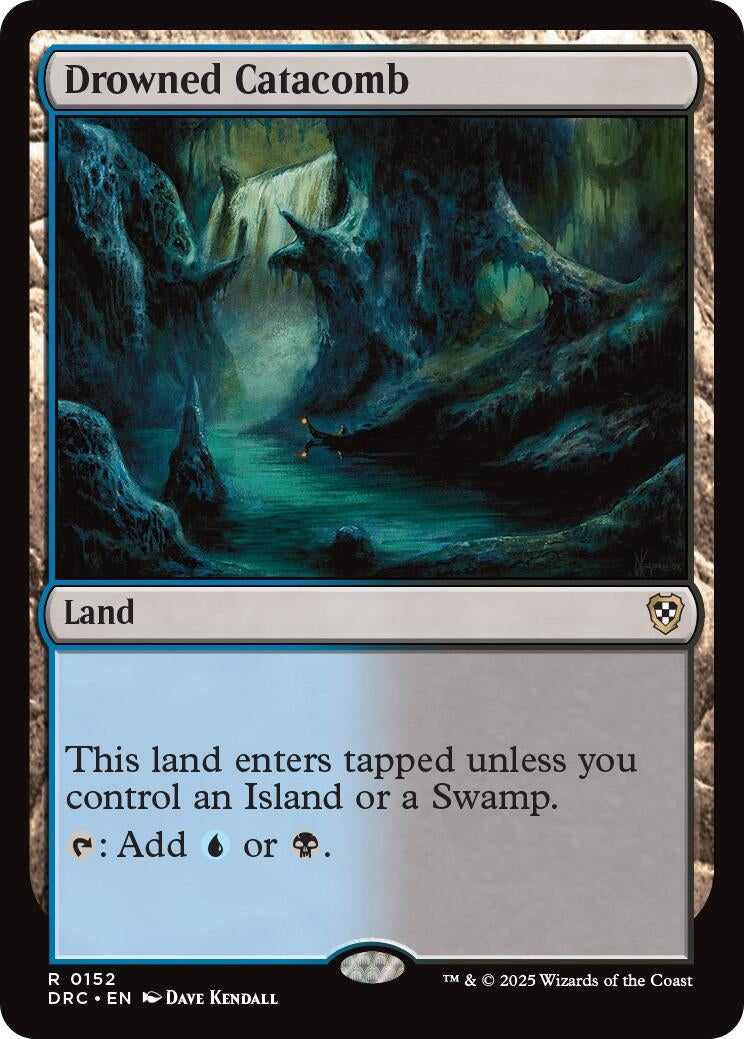 Image for Drowned Catacomb (152) [Aetherdrift] - Magic: The Gathering