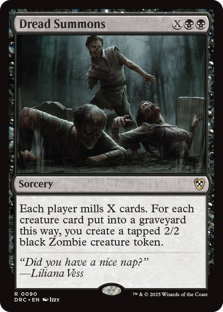Image for Dread Summons (90) [Aetherdrift] - Magic: The Gathering