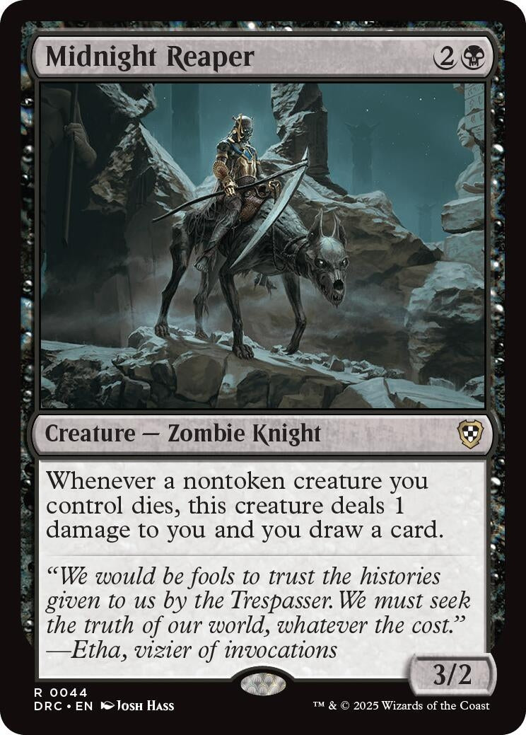 Image for Midnight Reaper (44) [Aetherdrift] - Magic: The Gathering