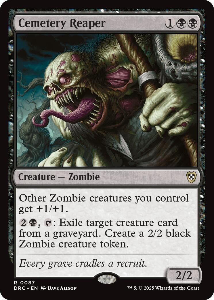 Image for Cemetery Reaper (87) [Aetherdrift] - Magic: The Gathering