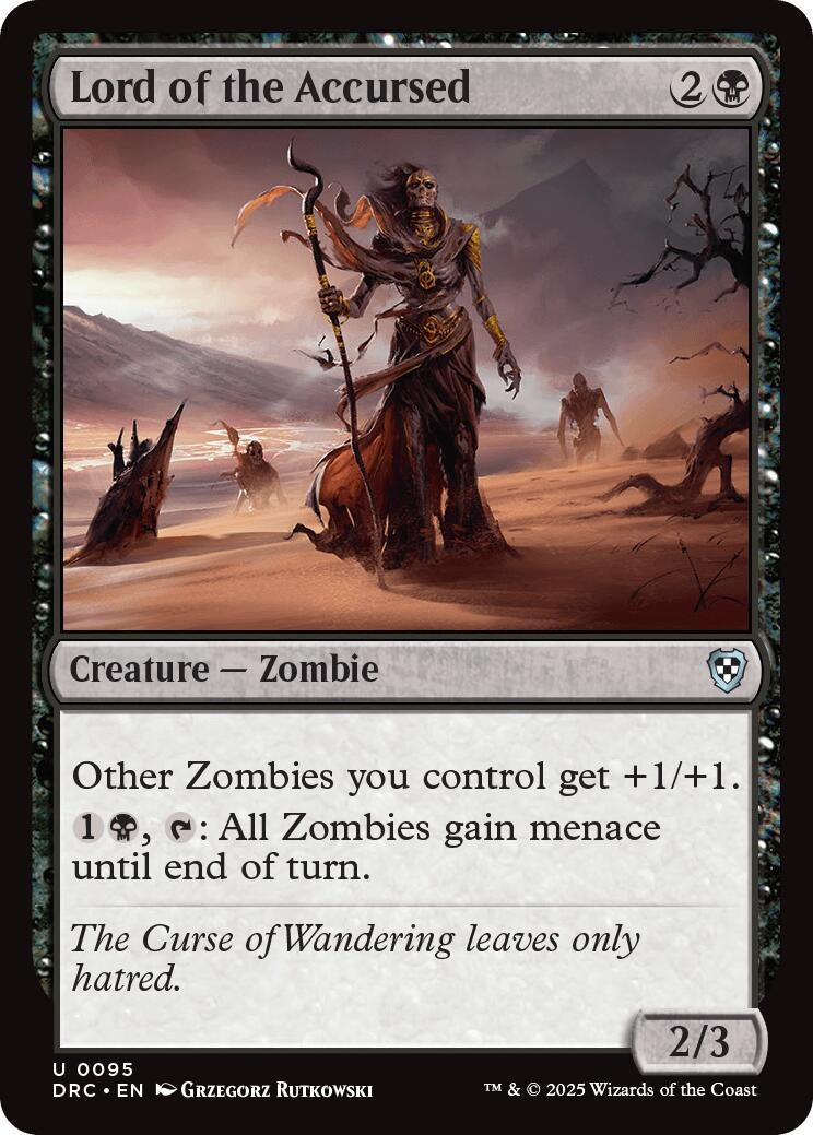 Image for Lord of the Accursed (95) [Aetherdrift] - Magic: The Gathering