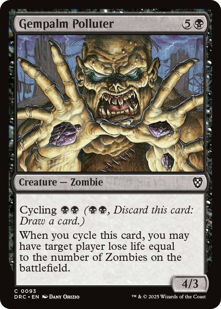 Image for Gempalm Polluter (93) [Aetherdrift] - Magic: The Gathering
