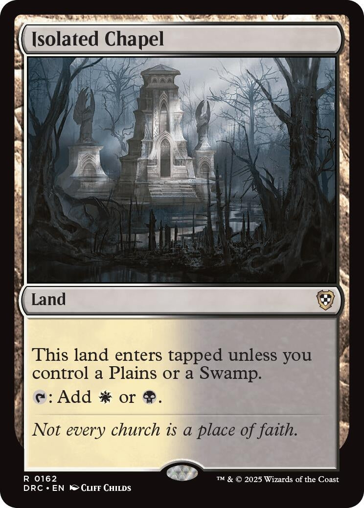 Image for Isolated Chapel (162) [Aetherdrift] - Magic: The Gathering