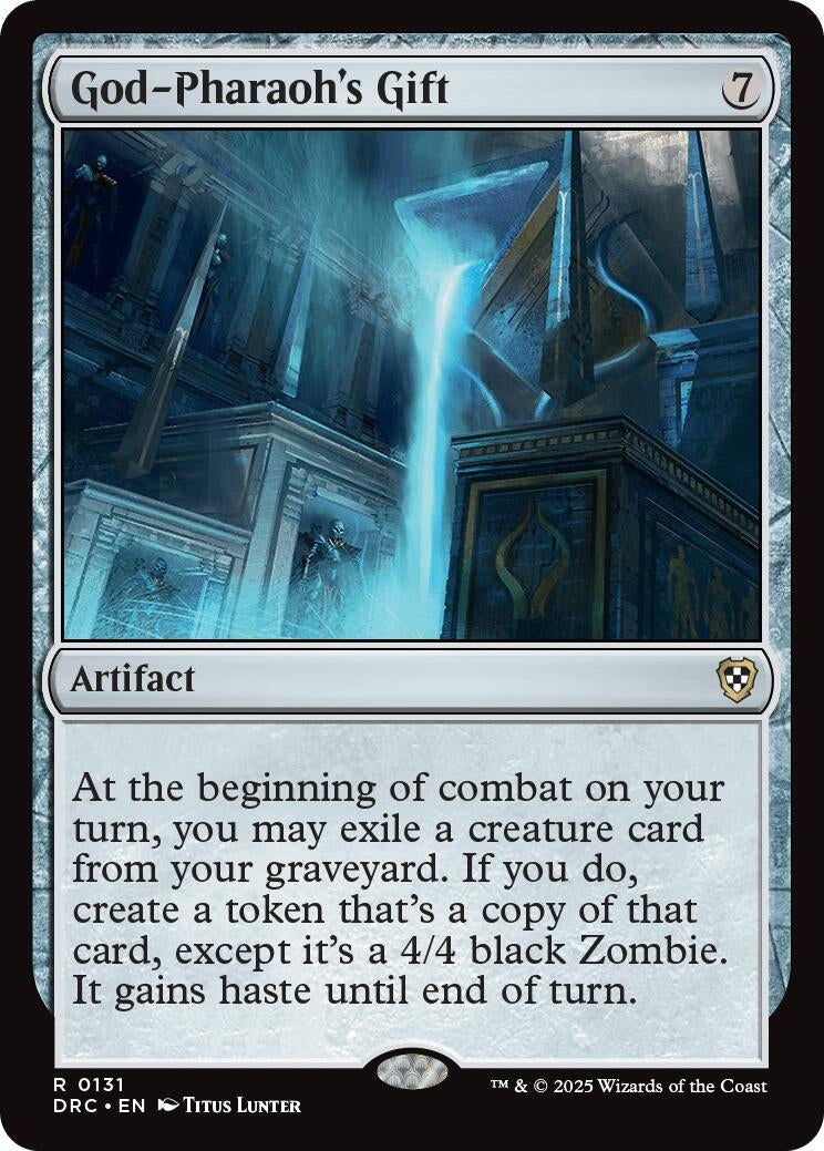 Image for God-Pharaoh's Gift (131) [Aetherdrift] - Magic: The Gathering