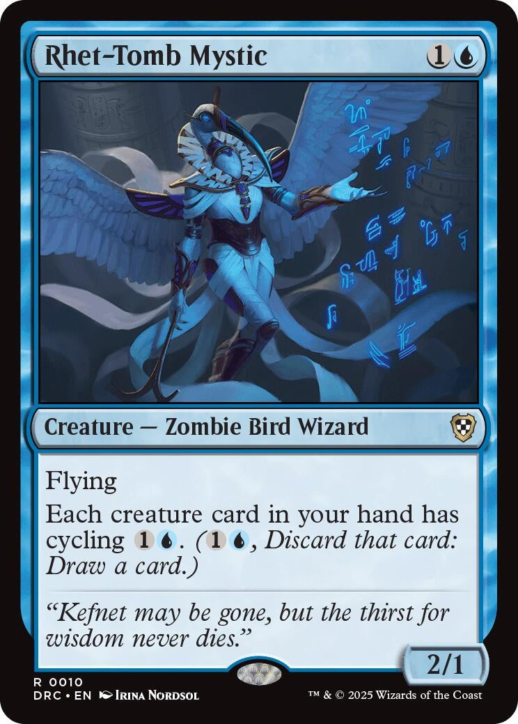 Image for Rhet-Tomb Mystic (10) [Aetherdrift] - Magic: The Gathering