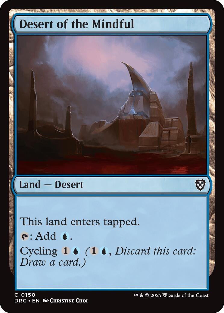 Image for Desert of the Mindful (150) [Aetherdrift] - Magic: The Gathering