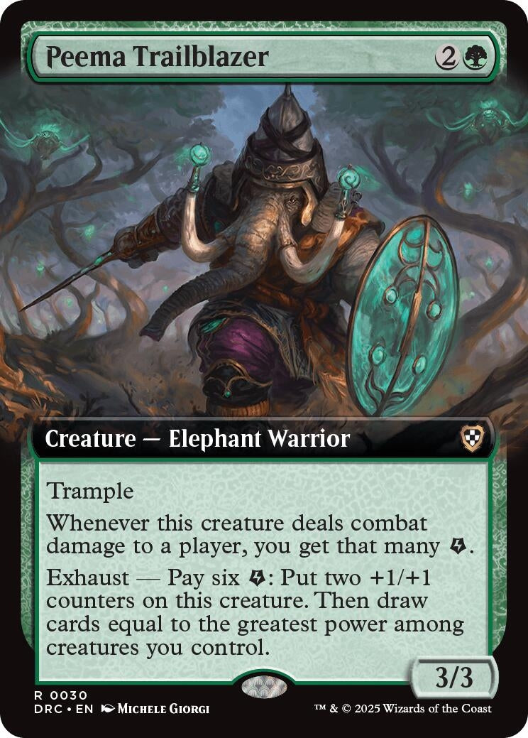 Image for Peema Trailblazer (Extended Art) (30) [Aetherdrift] - Magic: The Gathering