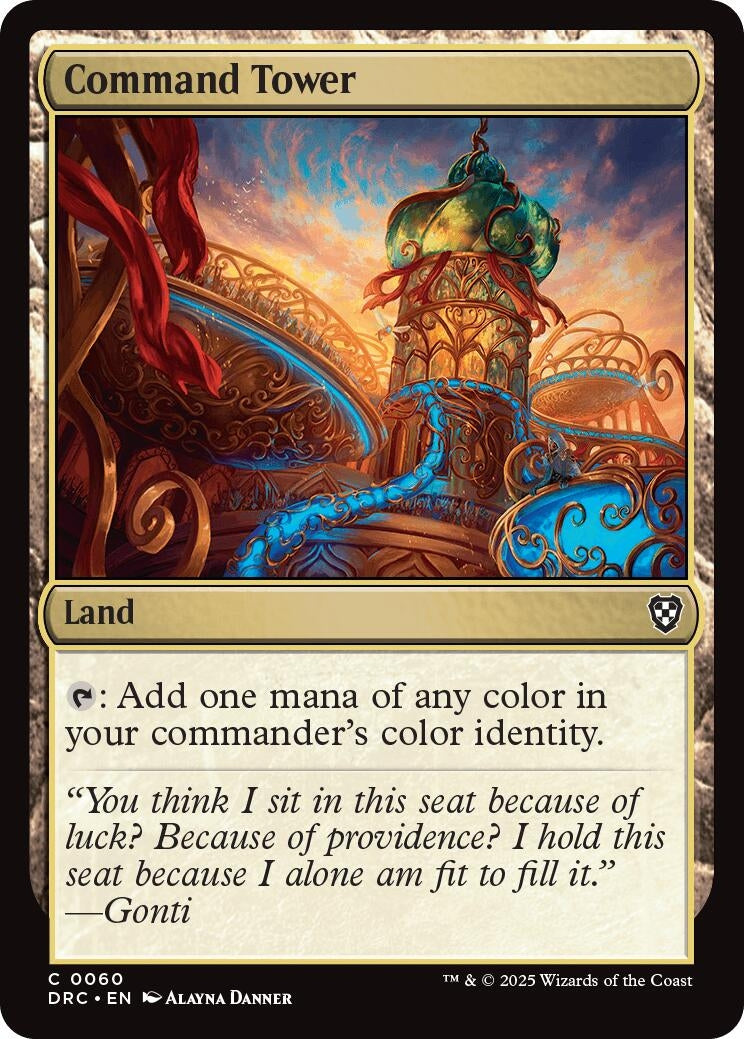 Image for Command Tower (0060) (60) [Aetherdrift] - Magic: The Gathering
