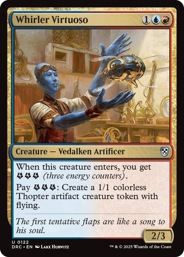Whirler Virtuoso (122) [Commander: Aetherdrift]