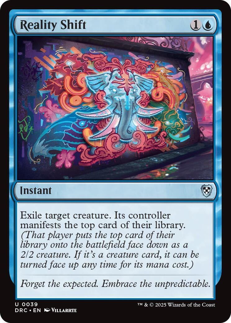 Image for Reality Shift (39) [Aetherdrift] - Magic: The Gathering
