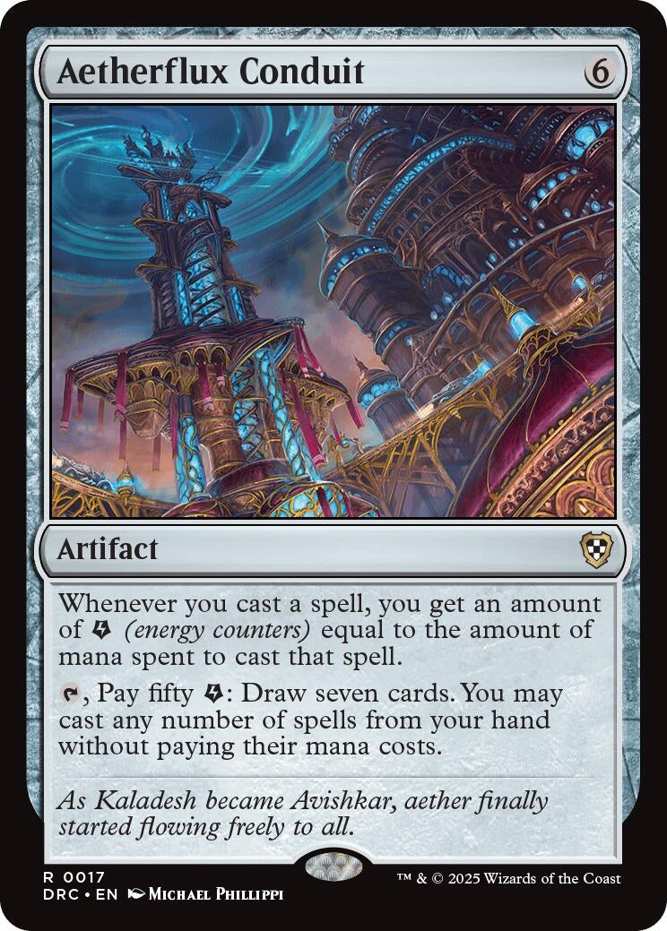 Image for Aetherflux Conduit (17) [Aetherdrift] - Magic: The Gathering