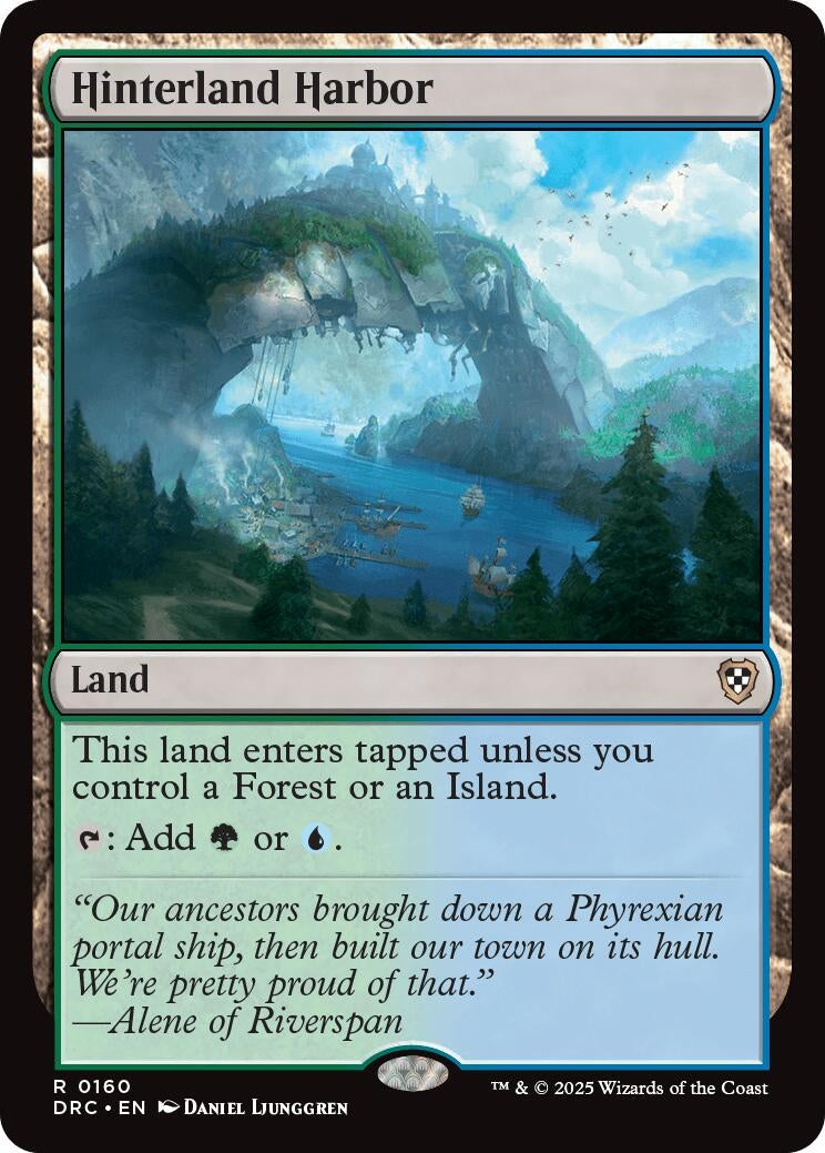 Image for Hinterland Harbor (160) [Aetherdrift] - Magic: The Gathering