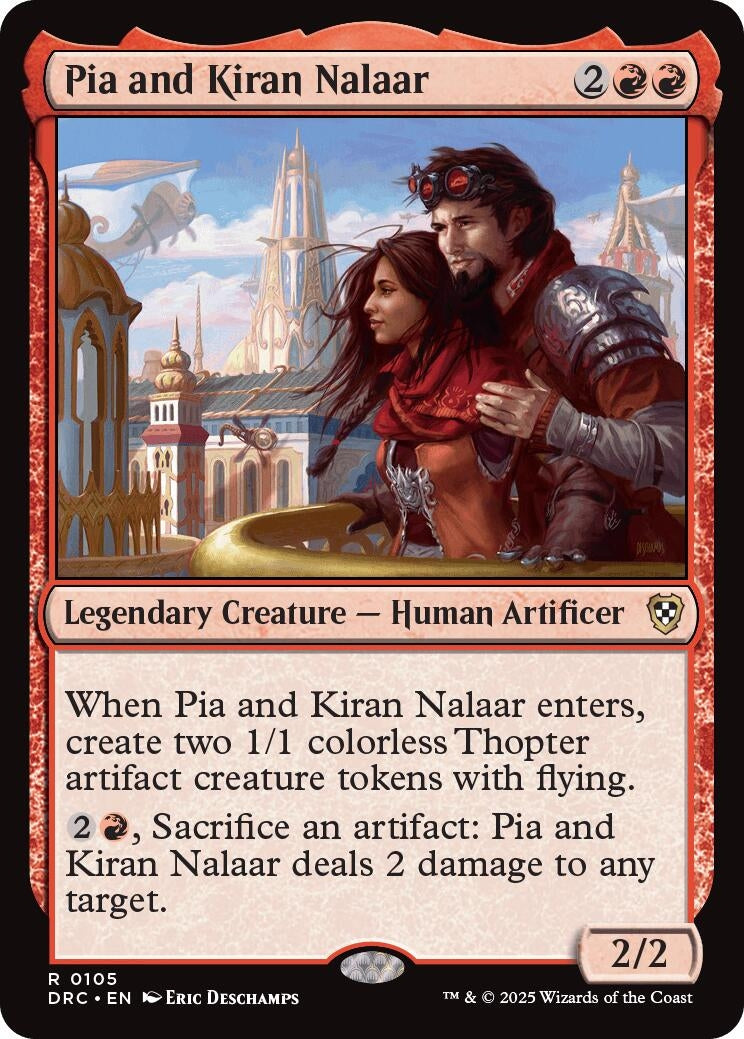 Image for Pia and Kiran Nalaar (105) [Aetherdrift] - Magic: The Gathering