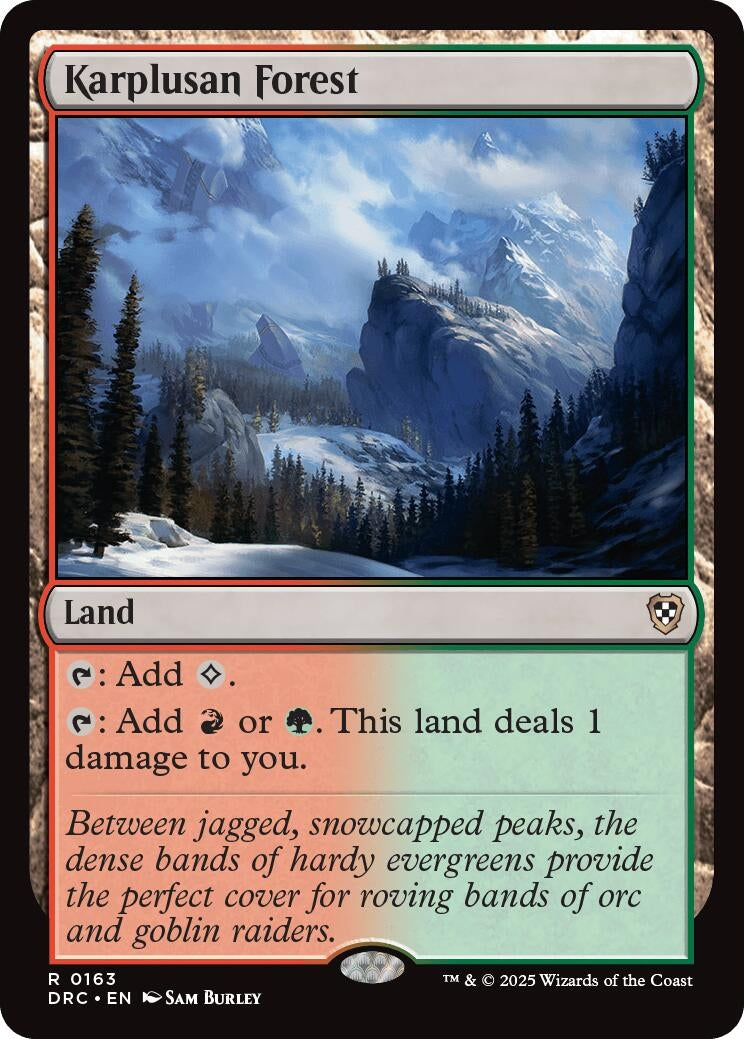 Image for Karplusan Forest (163) [Aetherdrift] - Magic: The Gathering