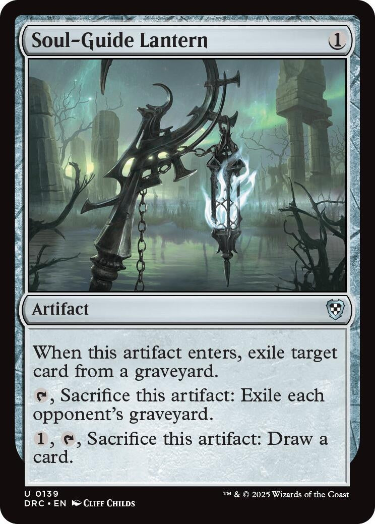Image for Soul-Guide Lantern (139) [Aetherdrift] - Magic: The Gathering
