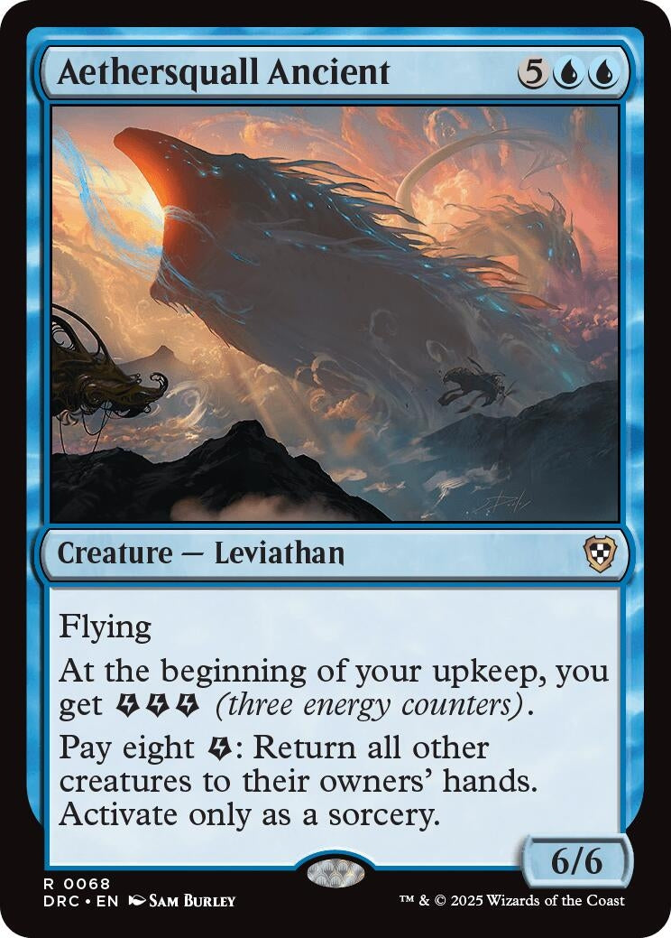 Image for Aethersquall Ancient (68) [Aetherdrift] - Magic: The Gathering