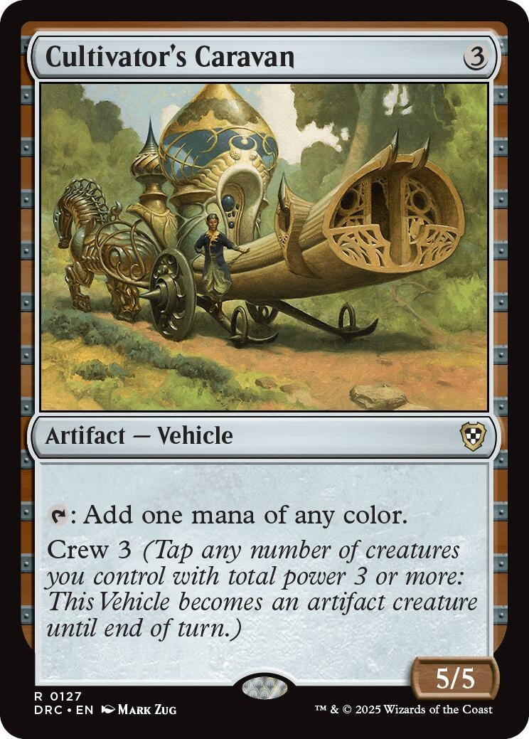 Image for Cultivator's Caravan (127) [Aetherdrift] - Magic: The Gathering