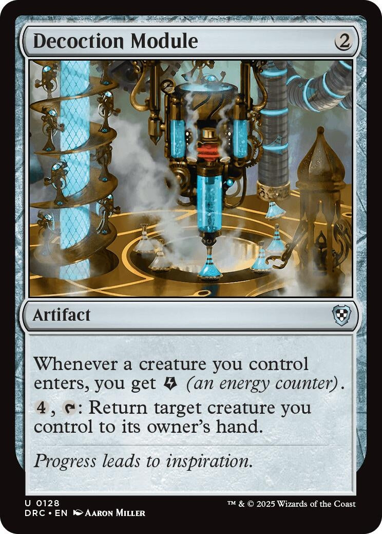 Image for Decoction Module (128) [Aetherdrift] - Magic: The Gathering