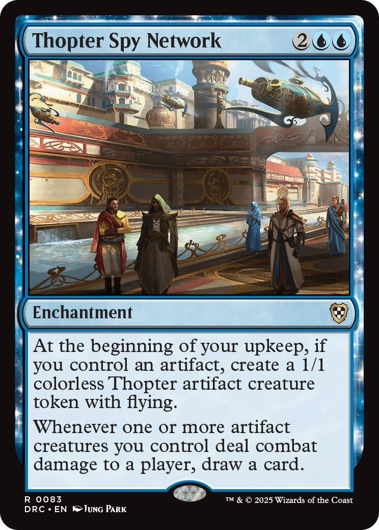 Image for Thopter Spy Network (83) [Aetherdrift] - Magic: The Gathering