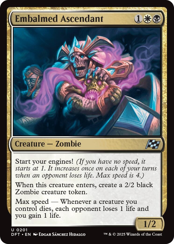 Image for Embalmed Ascendant (201) [Aetherdrift] - Magic: The Gathering