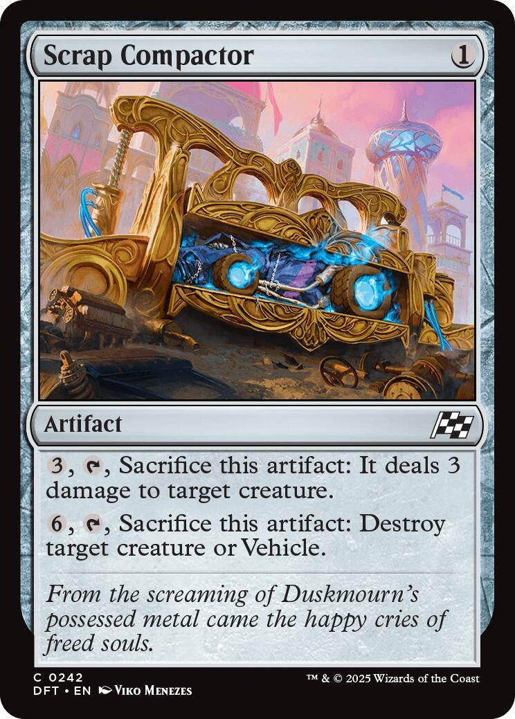 Image for Scrap Compactor (242) [Aetherdrift] - Magic: The Gathering