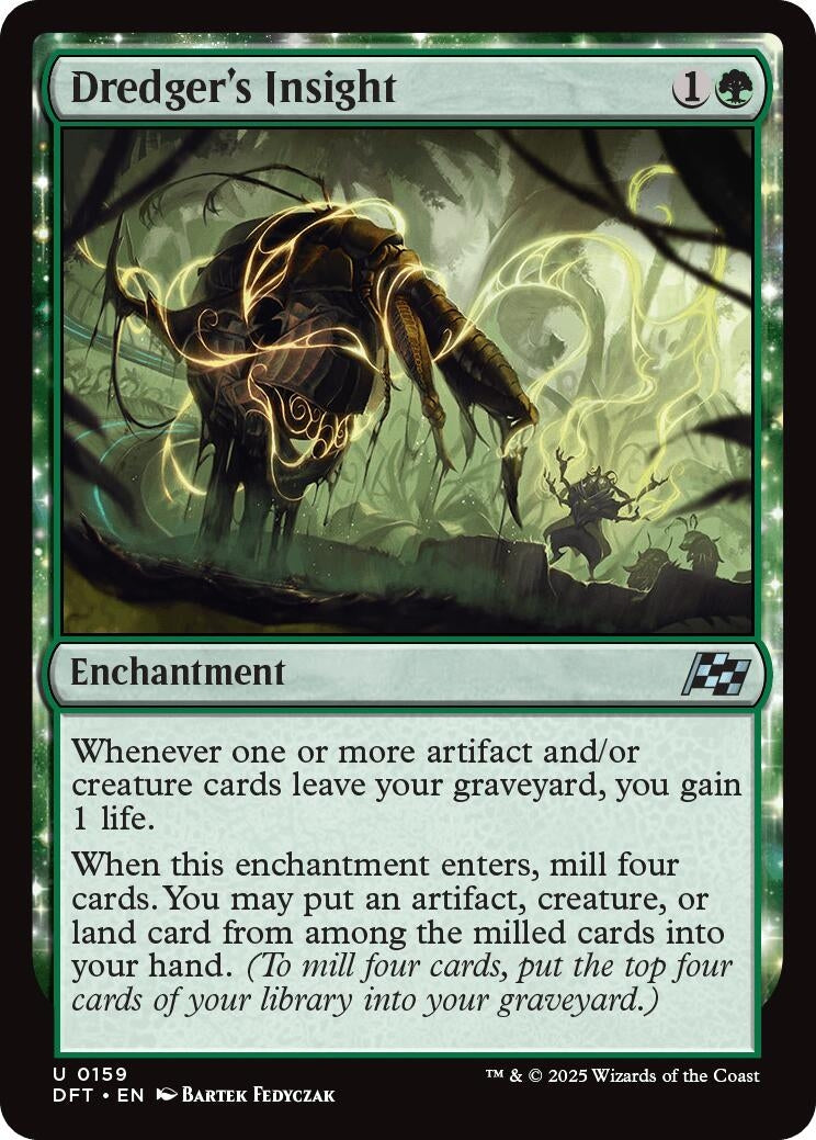 Image for Dredger's Insight (159) [Aetherdrift] - Magic: The Gathering