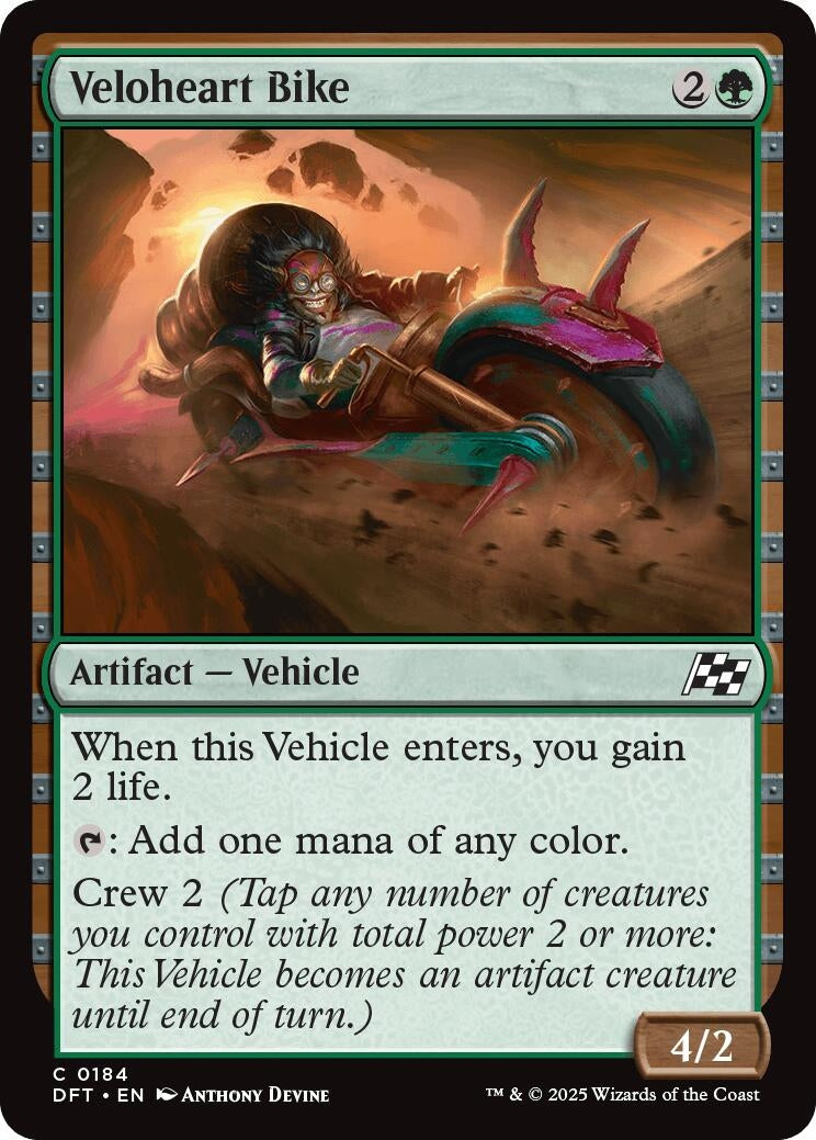 Image for Veloheart Bike (184) [Aetherdrift] - Magic: The Gathering