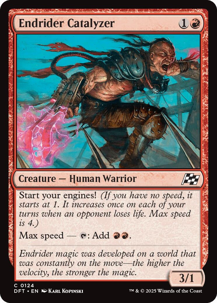 Image for Endrider Catalyzer (124) [Aetherdrift] - Magic: The Gathering