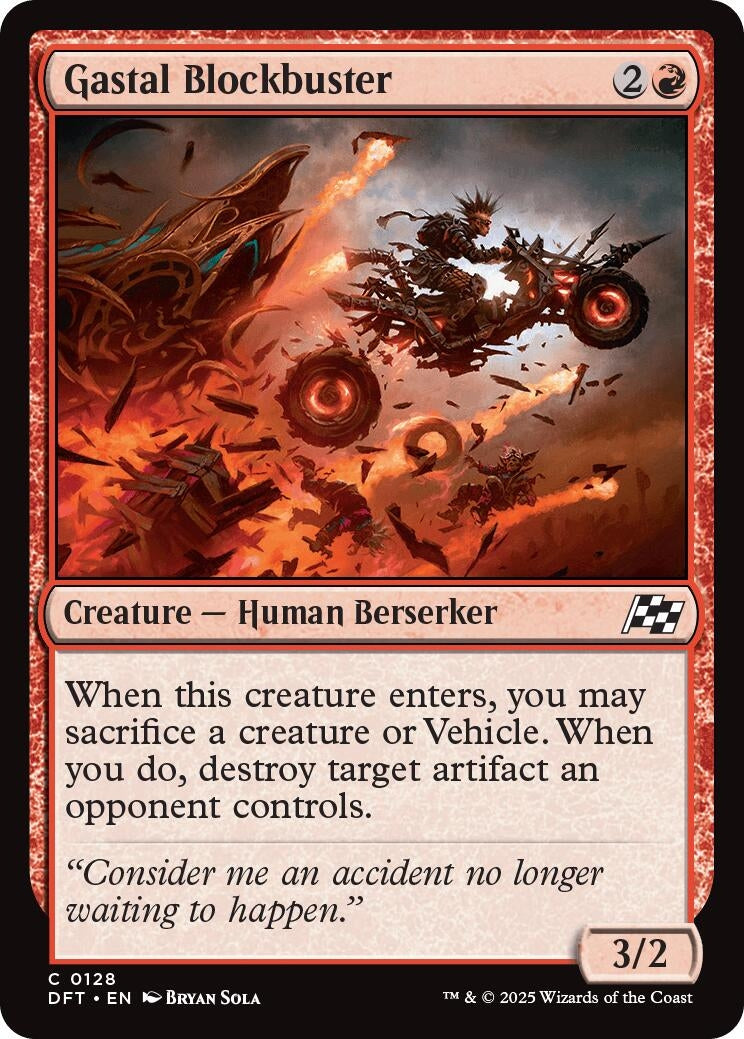 Image for Gastal Blockbuster (128) [Aetherdrift] - Magic: The Gathering