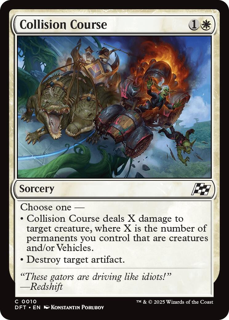 Image for Collision Course (10) [Aetherdrift] - Magic: The Gathering
