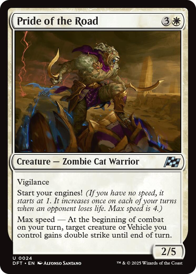 Image for Pride of the Road (24) [Aetherdrift] - Magic: The Gathering