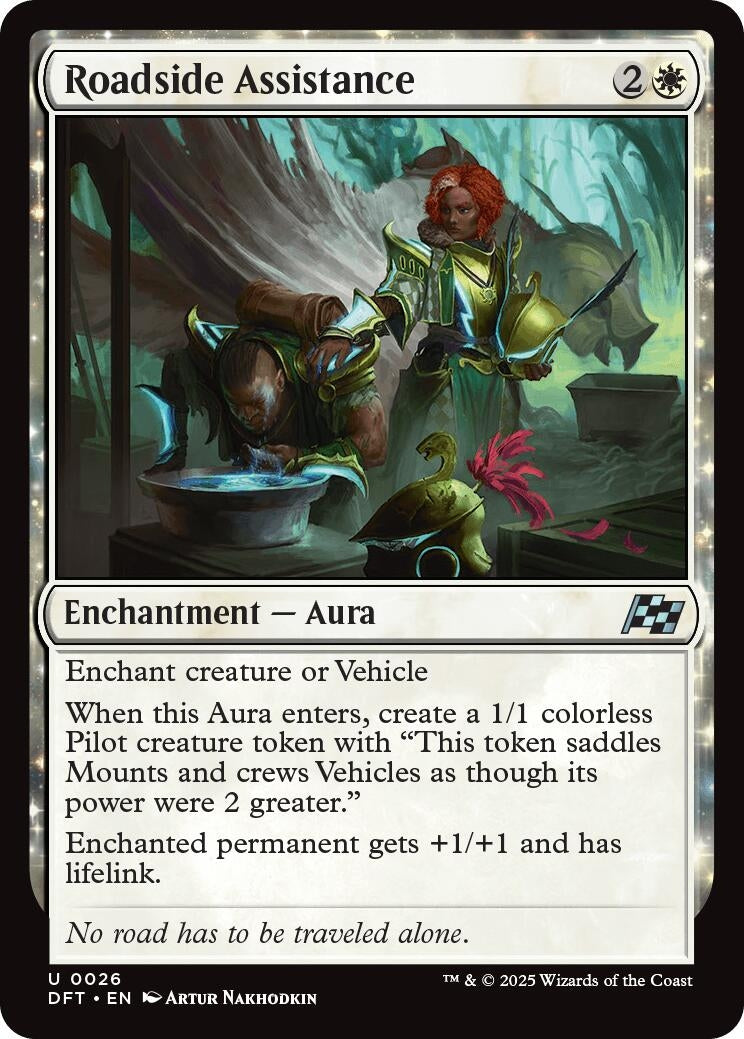 Image for Roadside Assistance (26) [Aetherdrift] - Magic: The Gathering